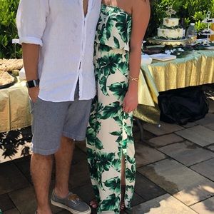 Banana palm jumpsuit